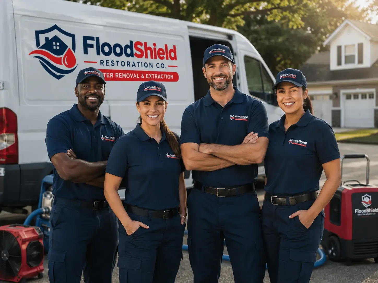 Flood Damage Restoration company in White Cloud, MI